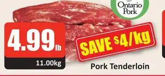 Starsky Pork tenderloin offer