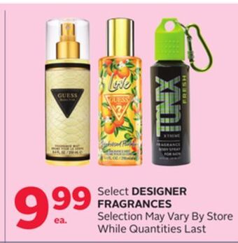 Rexall Select designer fragrances offer