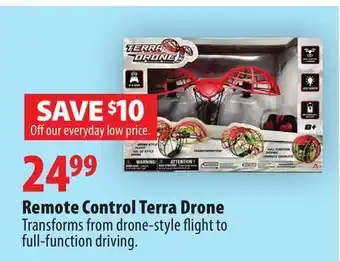 London Drugs Remote control terra drone offer