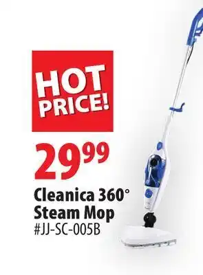 London Drugs Cleanica 360° steam mop offer