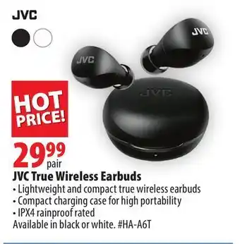 London Drugs Jvc true wireless earbuds offer