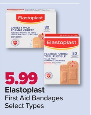 PharmaChoice Elastoplast first aid bandages offer