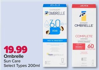 PharmaChoice Ombrelle sun care offer