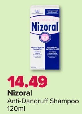 PharmaChoice Nizoral anti-dandruff shampoo offer