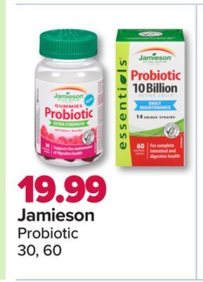 PharmaChoice Jamieson probiotic offer