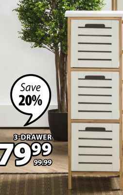 JYSK Fyn 3--drawer offer
