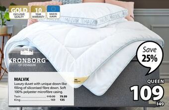 JYSK Malvik luxury duvet offer