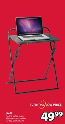 JYSK Ikast folding laptop table offer