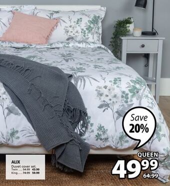 JYSK Alix duvet cover set offer