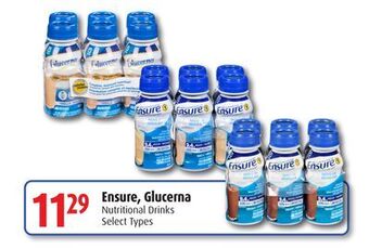 RxHealthMed Ensure, glucerna nutritional drinks offer