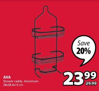 JYSK Ava shower caddy offer
