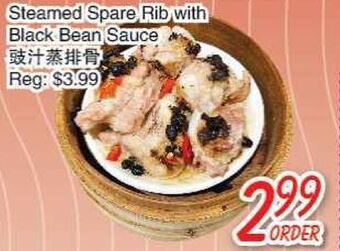 Foody Mart Steamed spare rib with black bean sauce offer