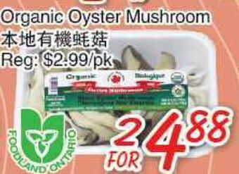 Foody Mart Organic oyster mushroom offer