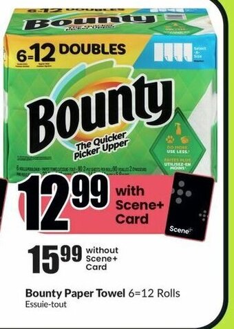 FreshCo Bounty Paper Towel offer