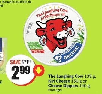 FreshCo The Laughing Cow, Kiri Cheese or Cheese Dippers offer