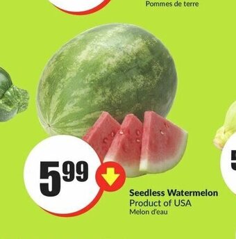 FreshCo Seedless Watermelon offer
