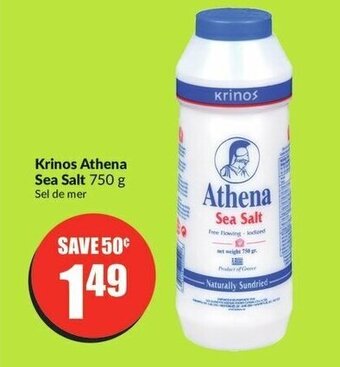 FreshCo Krinos Athena Sea Salt 750 g offer