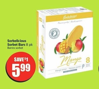 FreshCo Sorbelicious Sorbet Bars offer