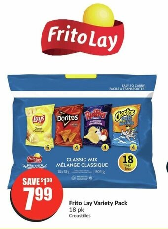 FreshCo Frito Lay Variety Pack offer