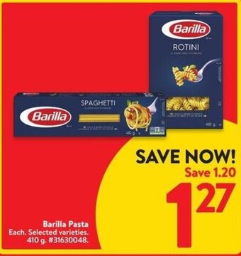 Walmart Barilla Pasta offer