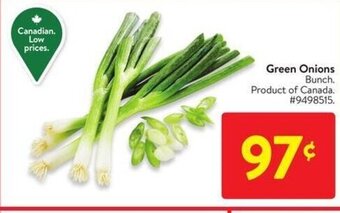 Walmart Green Onions offer