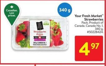 Walmart Your Fresh Market Strawberries offer