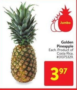 Walmart Golden Pineapple offer