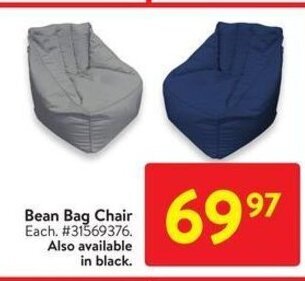 Walmart Bean Bag Chair offer