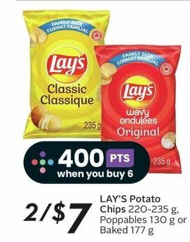 Sobeys LAY'S Potato Chips offer