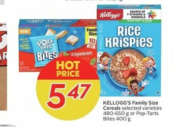 Sobeys KELLOGG'S Family Size Cereals offer