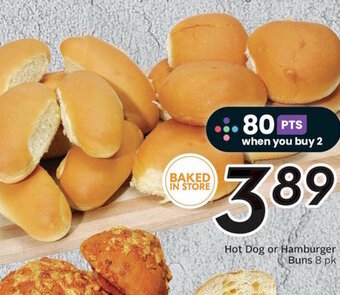 Sobeys Hot Dog or Hamburger Buns offer