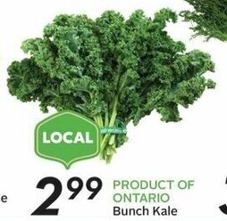 Sobeys Bunch Kale offer