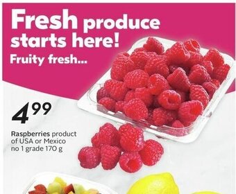 Sobeys Raspberries offer