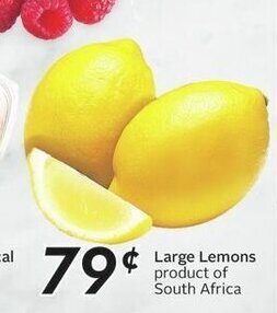 Sobeys Large Lemons offer