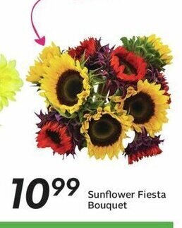 Sobeys Sunflower Fiesta Bouquet offer