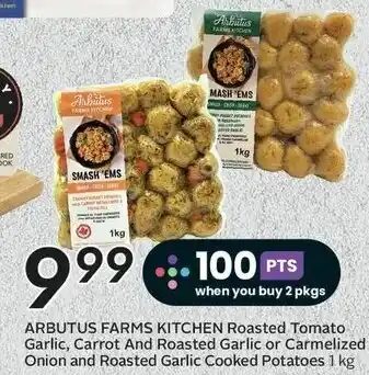 Sobeys ARBUTUS FARMS KITCHEN Roasted Tomato Garlic offer