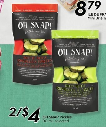 Sobeys OH SNAP Pickles offer