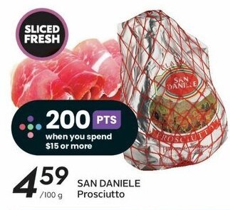 Sobeys SAN DANIELE offer