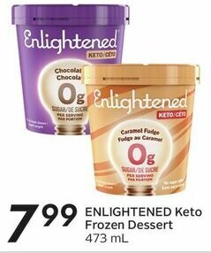 Sobeys ENLIGHTENED Keto Frozen Dessert 473 mL offer