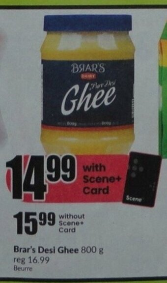 FreshCo Brar's Desi Ghee offer