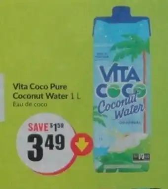 FreshCo Vita Coco Pure Coconut Water 1 L offer