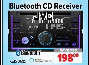 2001 Audio Video Jvc bluetooth cd receiver offer
