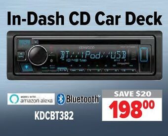 2001 Audio Video In-dash cd car deck offer