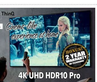 2001 Audio Video Lg 4k uhd hdr10 pro 55 offer