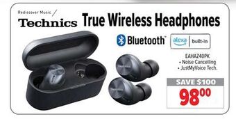 2001 Audio Video Technics true wireless headphones offer