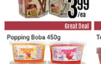 Nations Fresh Foods Popping boba offer