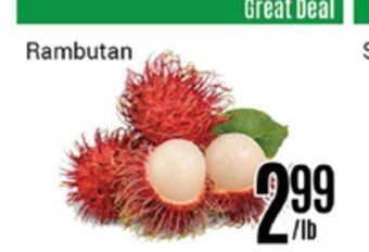 Nations Fresh Foods Rambutan offer