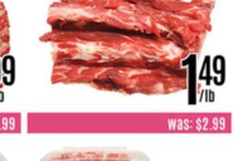 Nations Fresh Foods Frozen beef neck bone offer