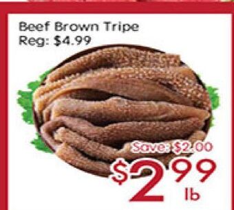 Sunny Food Mart Beef brown tripe offer