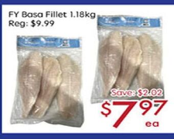 Sunny Food Mart Fy basa fillet offer